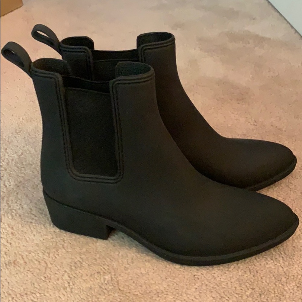 JEFFREY CAMPBELL | Black Rainboots